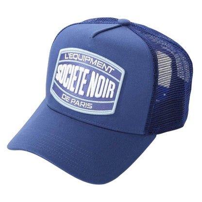 Royal Blue - Front - Societe Noir Unisex Adult Trucker Cap