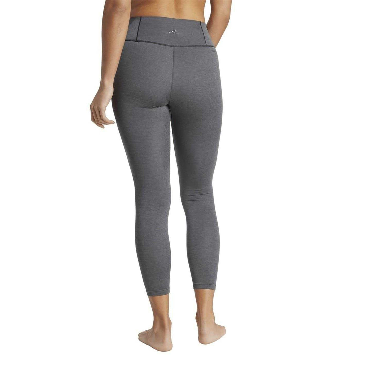 Dark Grey - Back - Adidas Womens-Ladies All Me Leggings
