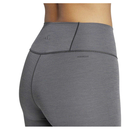 Dark Grey - Side - Adidas Womens-Ladies All Me Leggings
