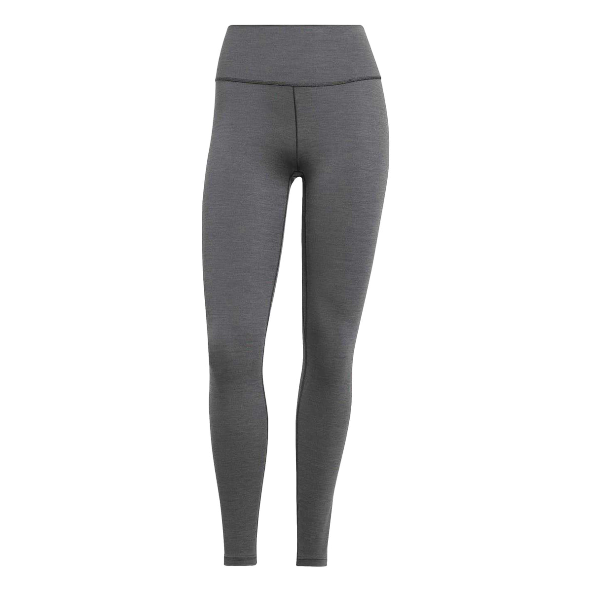 Dark Grey - Front - Adidas Womens-Ladies All Me Leggings