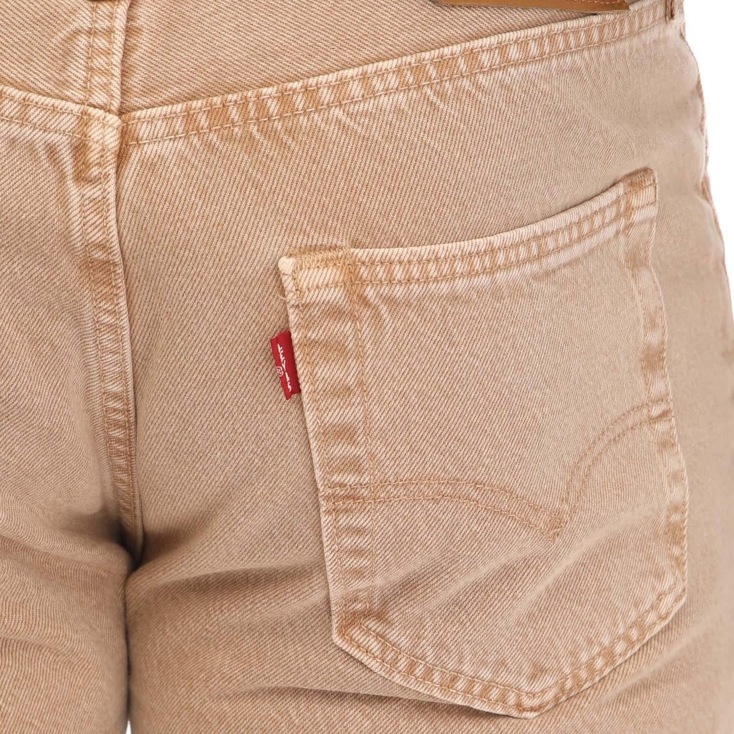Sand - Side - Levis Mens 501 Original Shorts