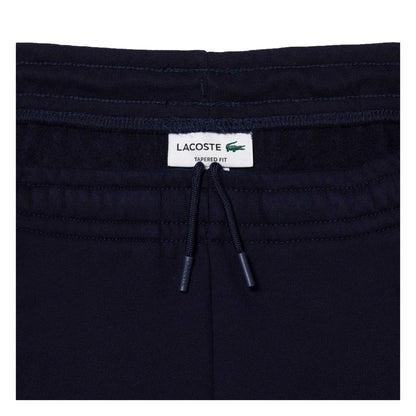 Multicoloured - Side - Lacoste Mens Fleece Cut and Sew Panel Training Joggers