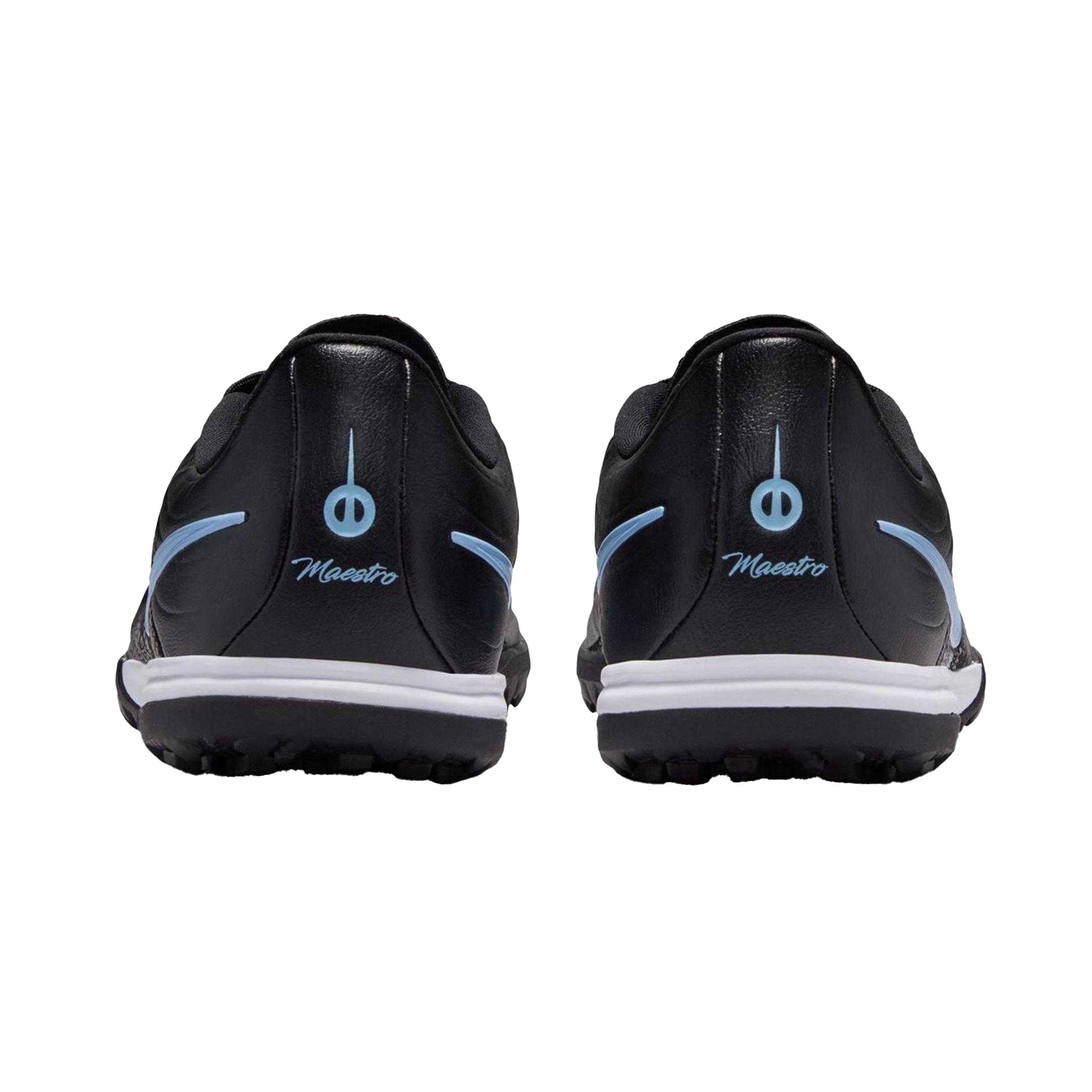 Black-Blue - Back - Nike Childrens-Kids Academy Legend Football Astro Turf Trainers