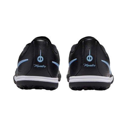 Black-Blue - Back - Nike Childrens-Kids Academy Legend Football Astro Turf Trainers