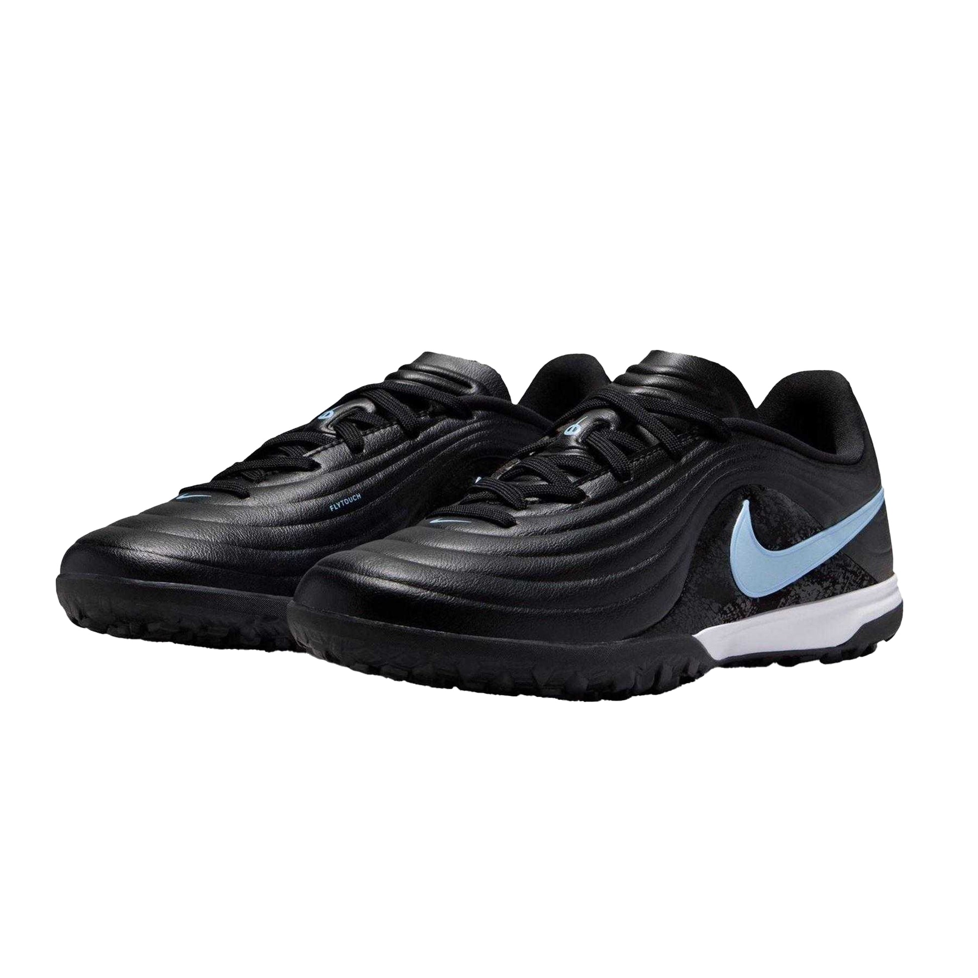 Black-Blue - Pack Shot - Nike Childrens-Kids Academy Legend Football Astro Turf Trainers