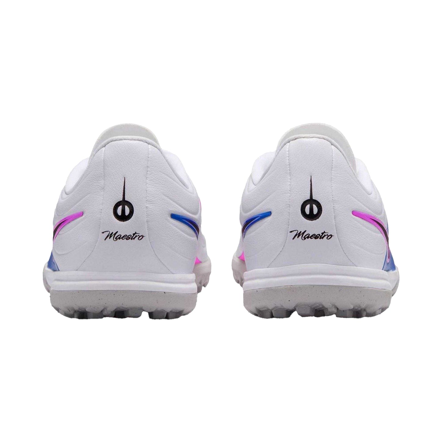Blue-White-Pink - Back - Nike Childrens-Kids Academy Legend Football Astro Turf Trainers