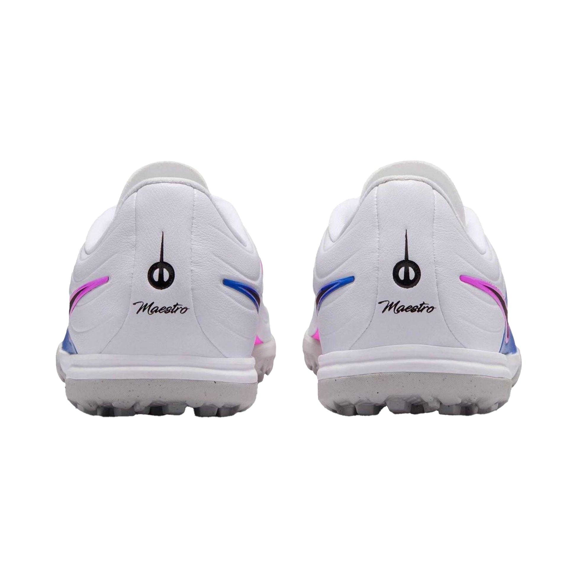 Blue-White-Pink - Back - Nike Childrens-Kids Academy Legend Football Astro Turf Trainers
