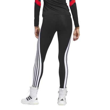 Black - Back - Adidas Womens-Ladies High Waist Leggings