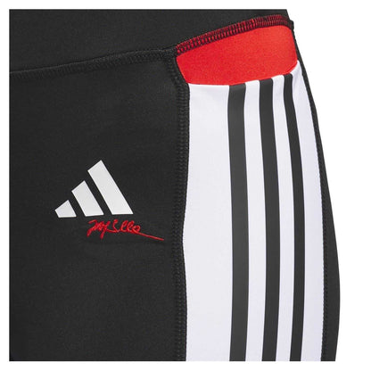 Black - Side - Adidas Womens-Ladies High Waist Leggings