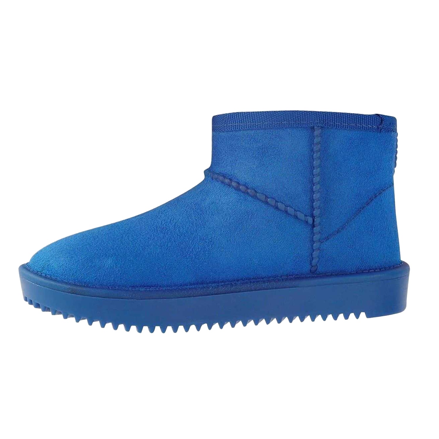 Oxford Blue - Side - Regatta Childrens-Kids Risley Suedette Ankle Boots