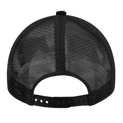 Black - Back - Los Angeles Lakers New Era Trucker Cap