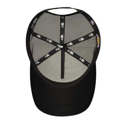 Black - Side - Los Angeles Lakers New Era Trucker Cap
