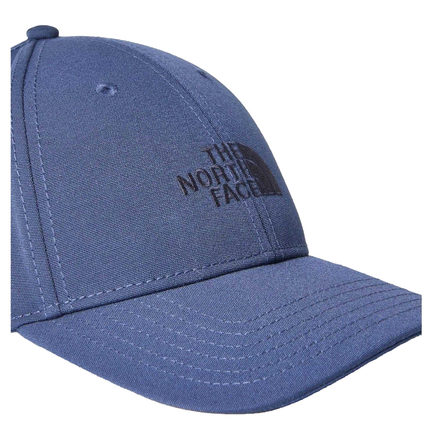 Navy - Side - The North Face Unisex Adult 66 Wordmark Dad Hat