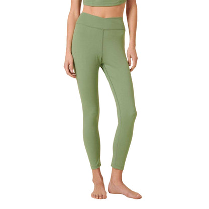 Green - Front - Nobody's Child Womens-Ladies Cross Leggings
