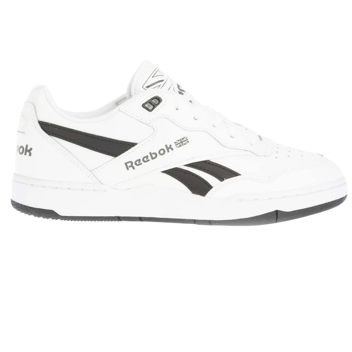 White-Black - Lifestyle - Reebok Unisex Adult Classics BB 4000 II Leather Trainers