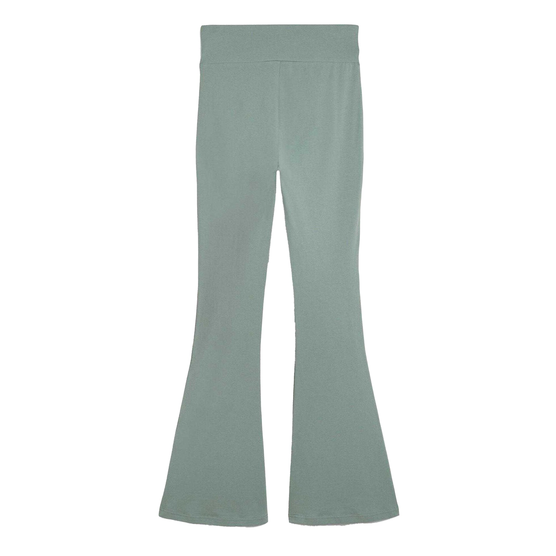 Green-Moon - Back - Puma Womens-Ladies Smooth High Waist Leggings