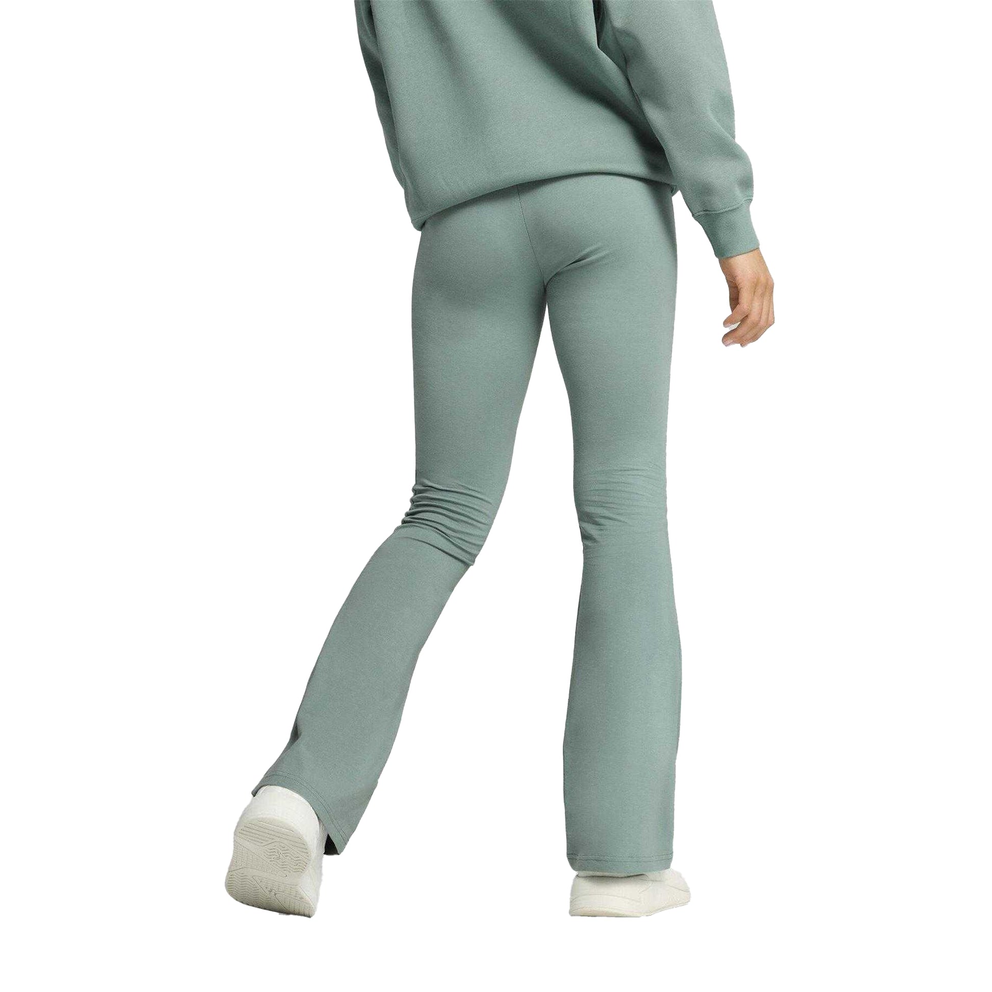 Green-Moon - Lifestyle - Puma Womens-Ladies Smooth High Waist Leggings