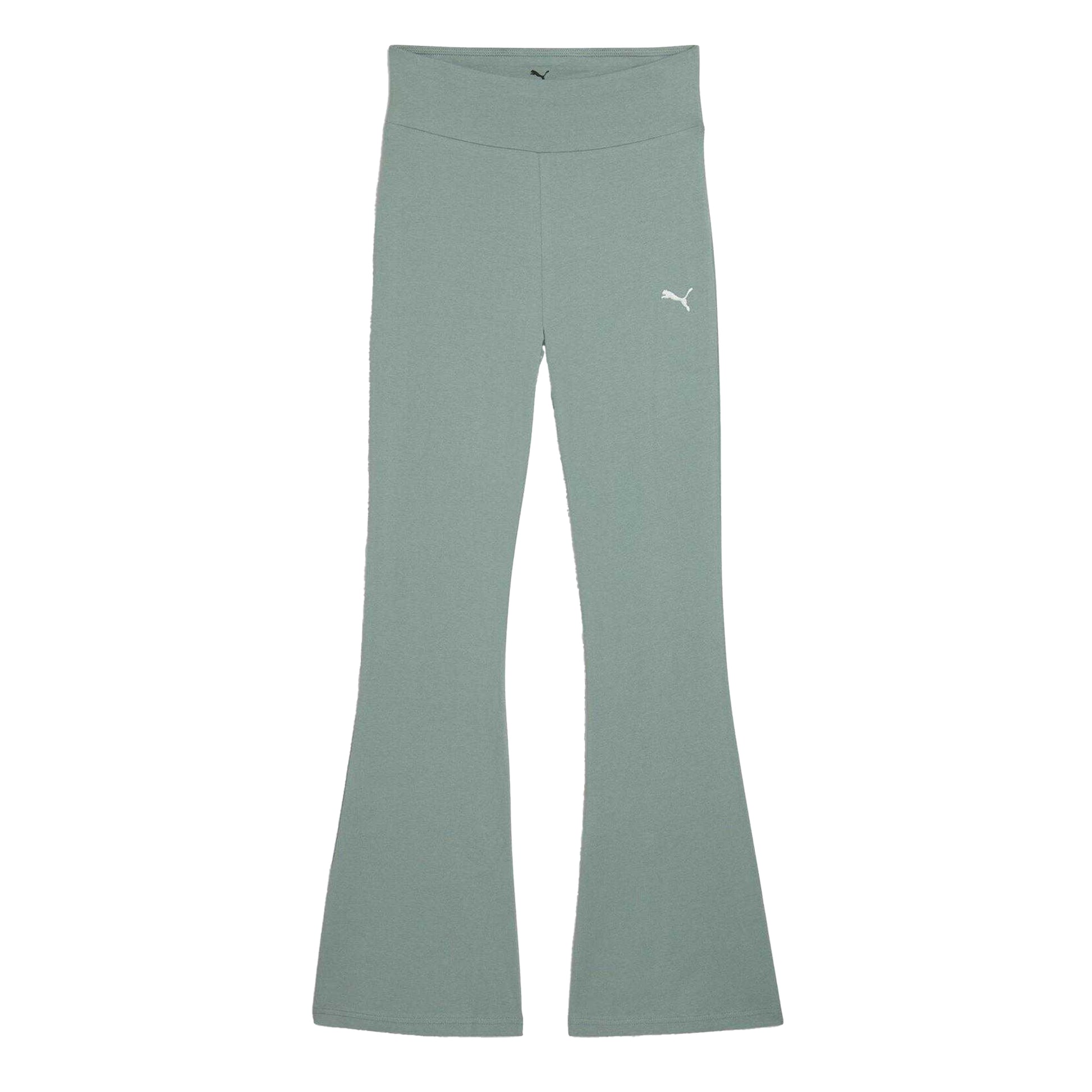 Green-Moon - Front - Puma Womens-Ladies Smooth High Waist Leggings