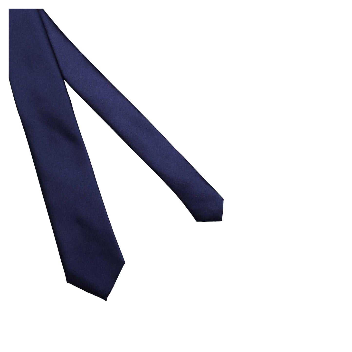 Navy - Back - Twisted Tailor Mens Ellroy Tie