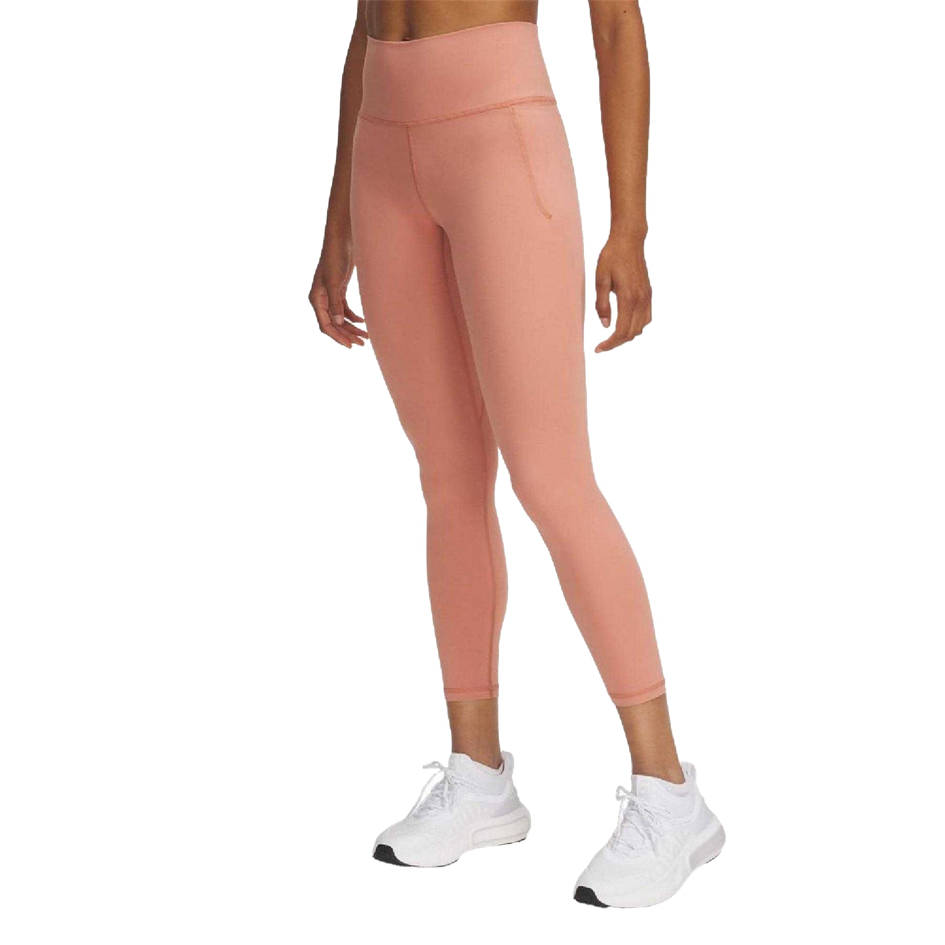 Pink - Front - Nike Womens-Ladies Plain Leggings