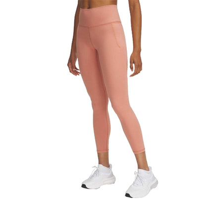 Pink - Front - Nike Womens-Ladies Plain Leggings