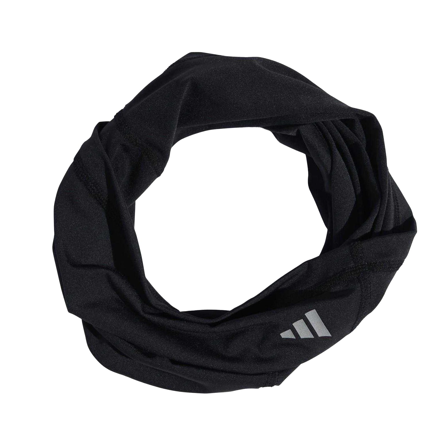 Black-Silver - Front - Adidas Training Neck Gaiter