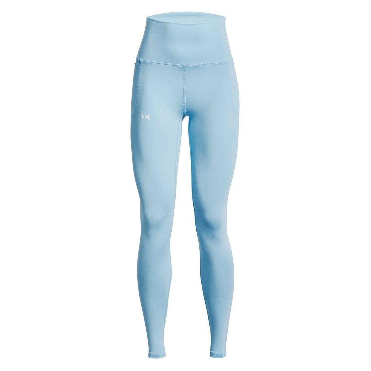 Blue - Front - Under Armour Womens-Ladies Meridian Slim Running Leggings