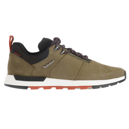 Khaki Green - Lifestyle - Timberland Mens Field Trekker Leather Walking Boots
