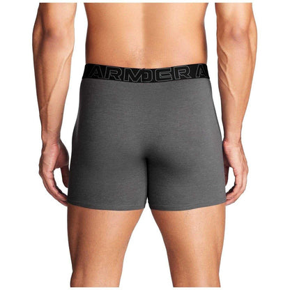 Black-Red-Grey - Back - Under Armour Mens Performance Boxer Briefs (Pack of 3)