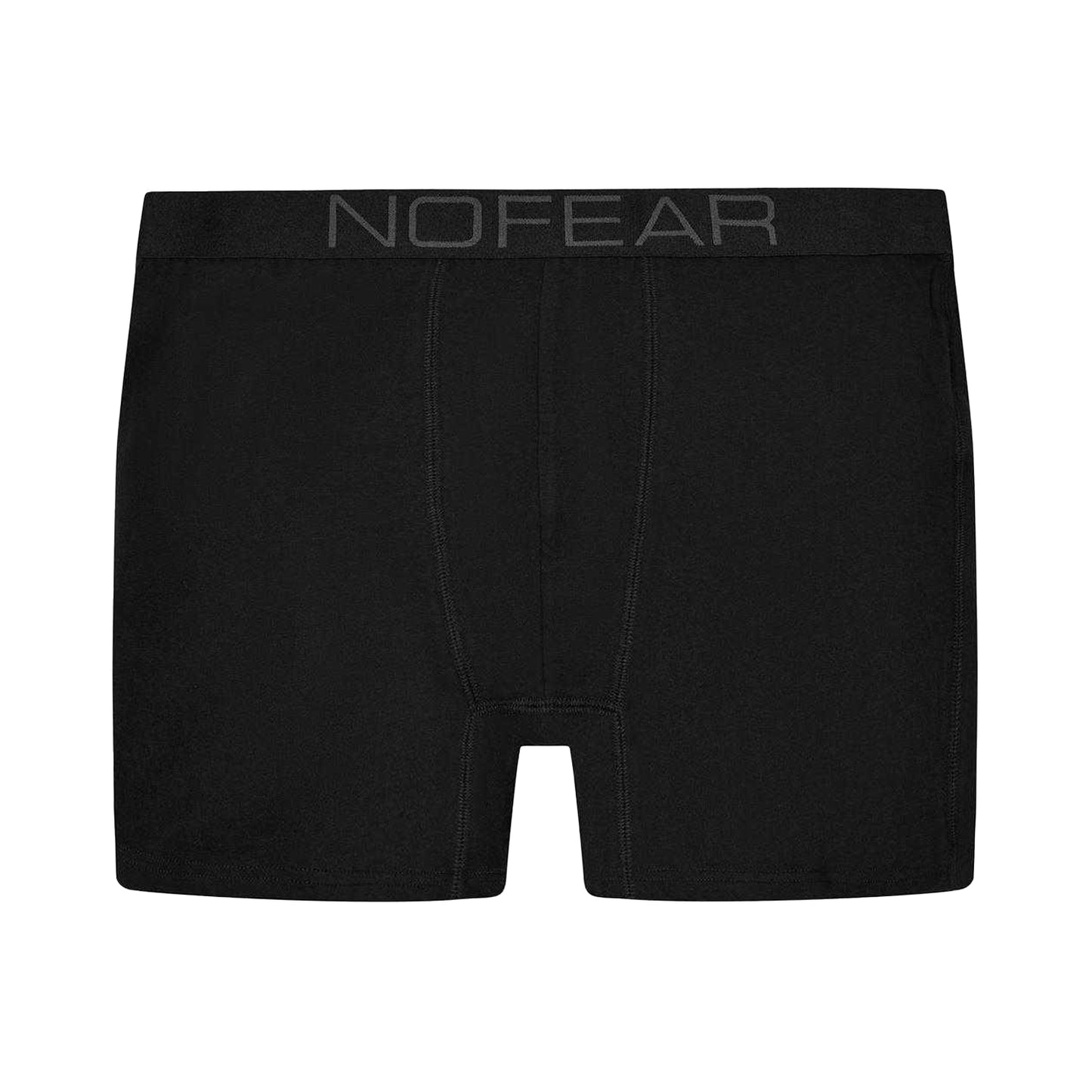 Black - Front - No Fear Mens Boxer Shorts