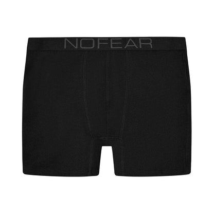 Black - Front - No Fear Mens Boxer Shorts