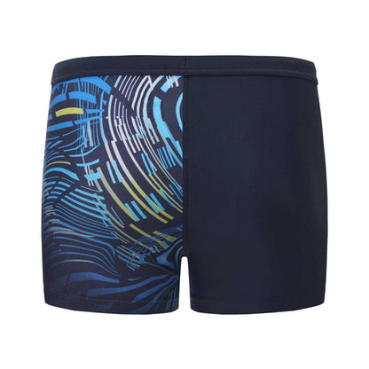 Blue-Ombre - Back - Slazenger Mens Splice Swim Shorts