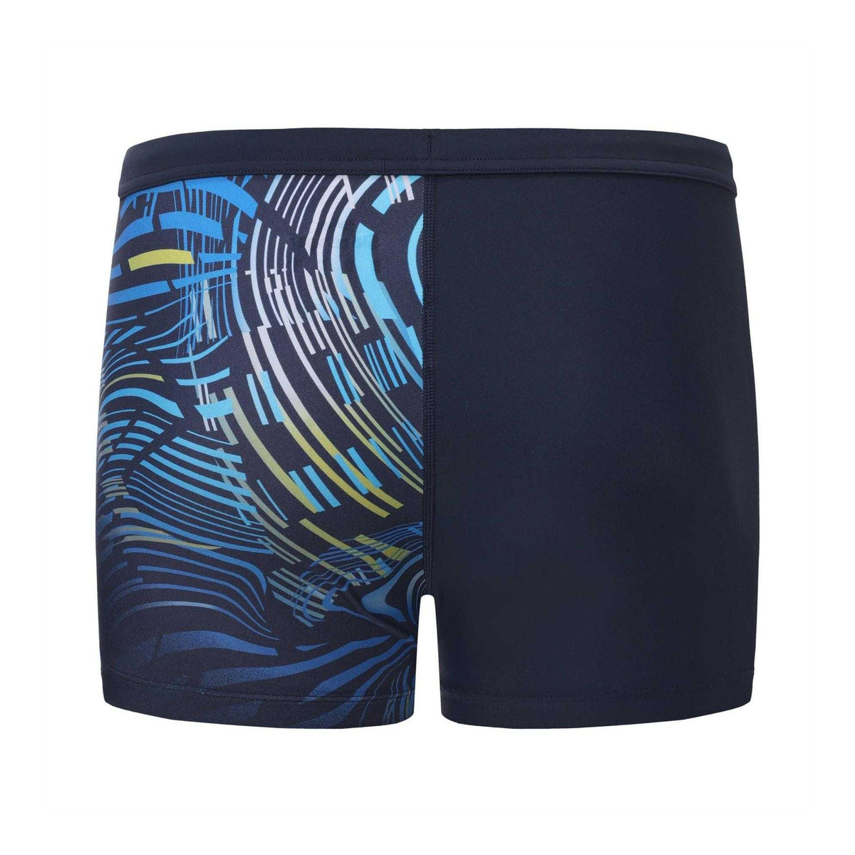 Blue-Ombre - Back - Slazenger Mens Splice Swim Shorts