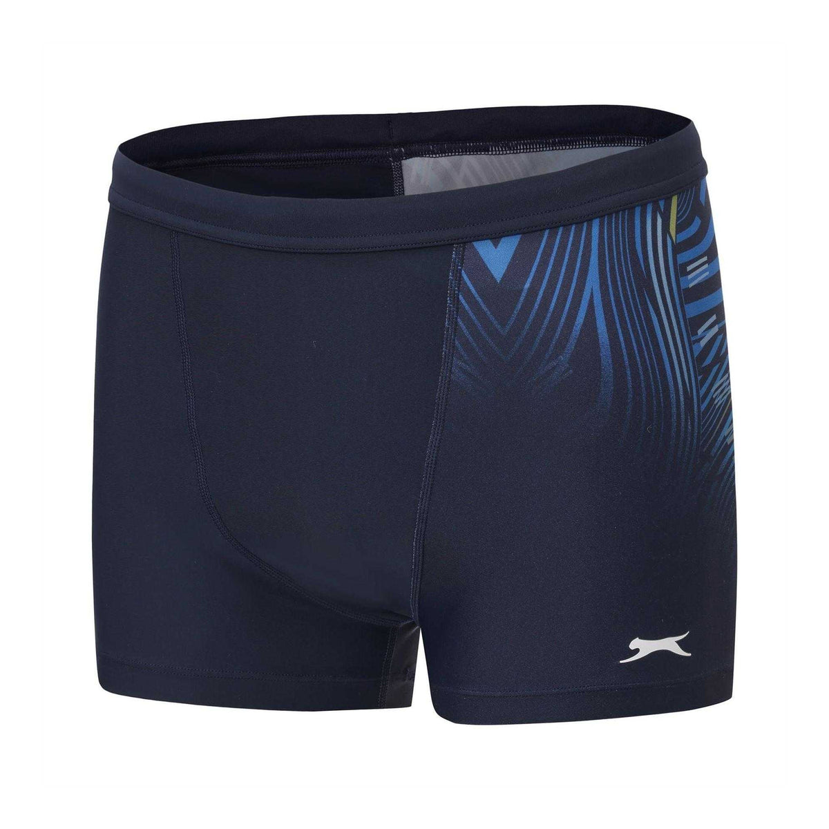 Blue-Ombre - Side - Slazenger Mens Splice Swim Shorts