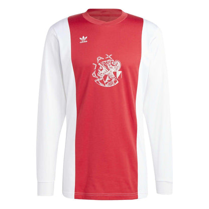 Red - Front - Adidas Mens OG Ajax Amsterdam Jersey