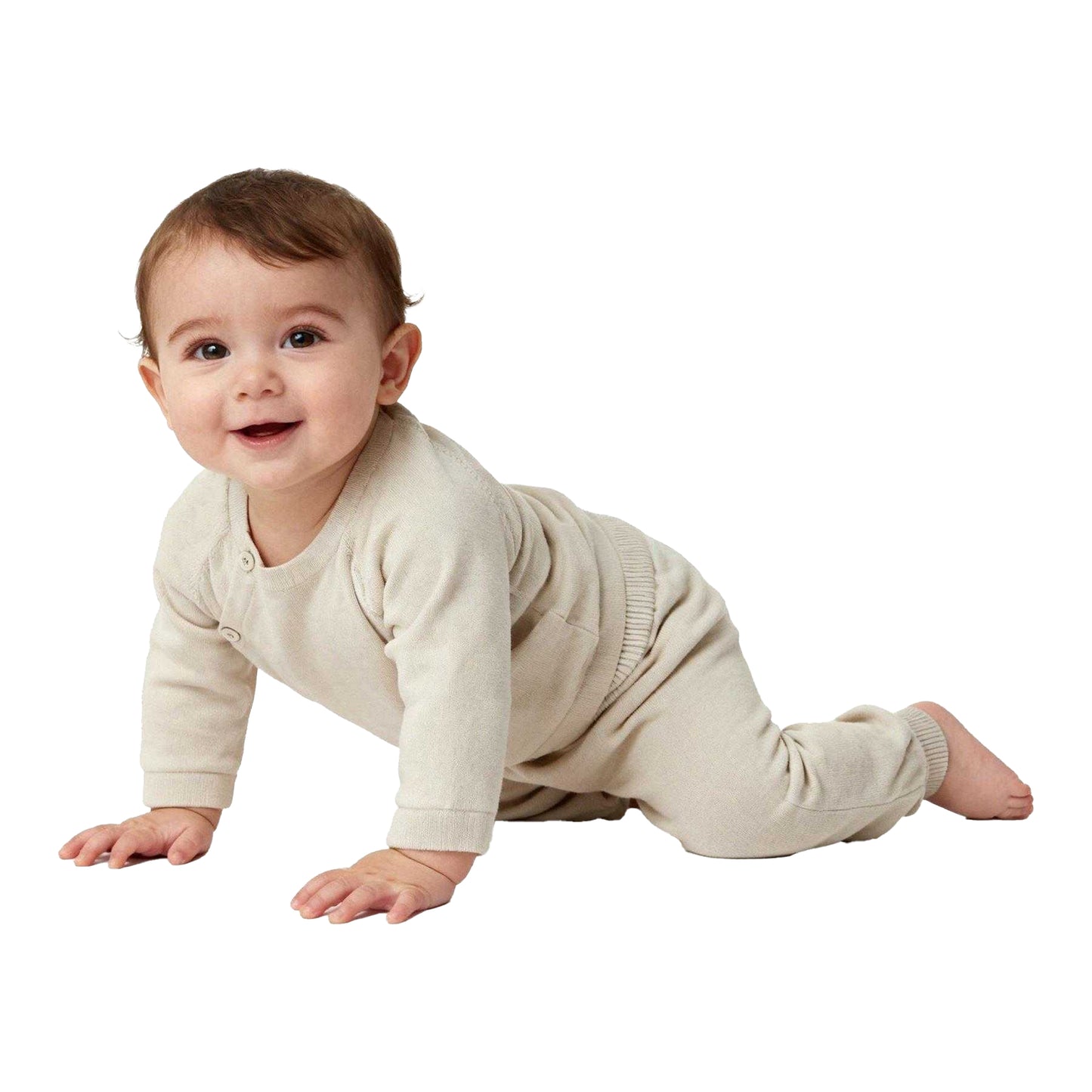 Birch - Side - Pretty Green Baby Viscose Long-Sleeved Top And Leggings Set