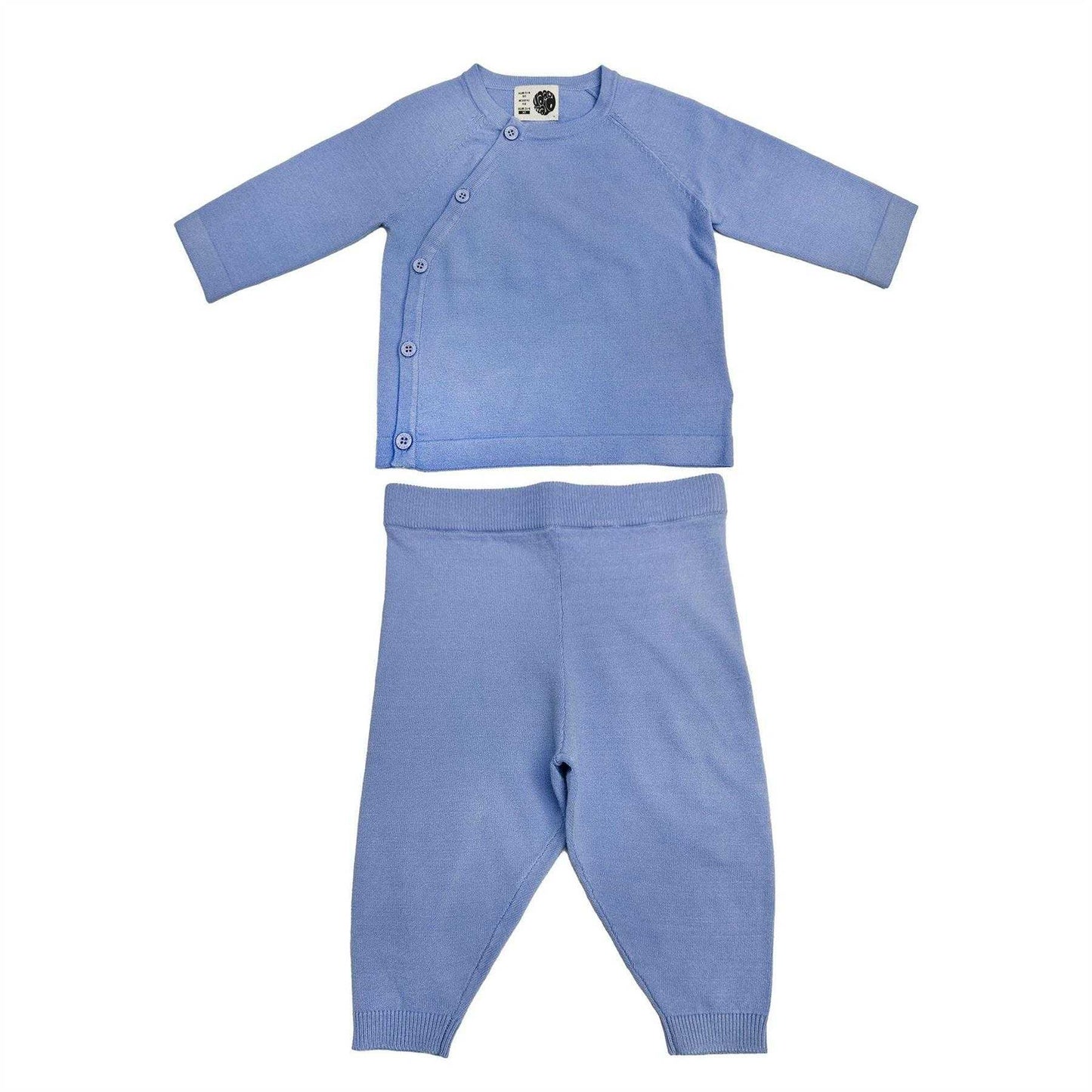 Frozen - Front - Pretty Green Baby Viscose Long-Sleeved Top And Leggings Set