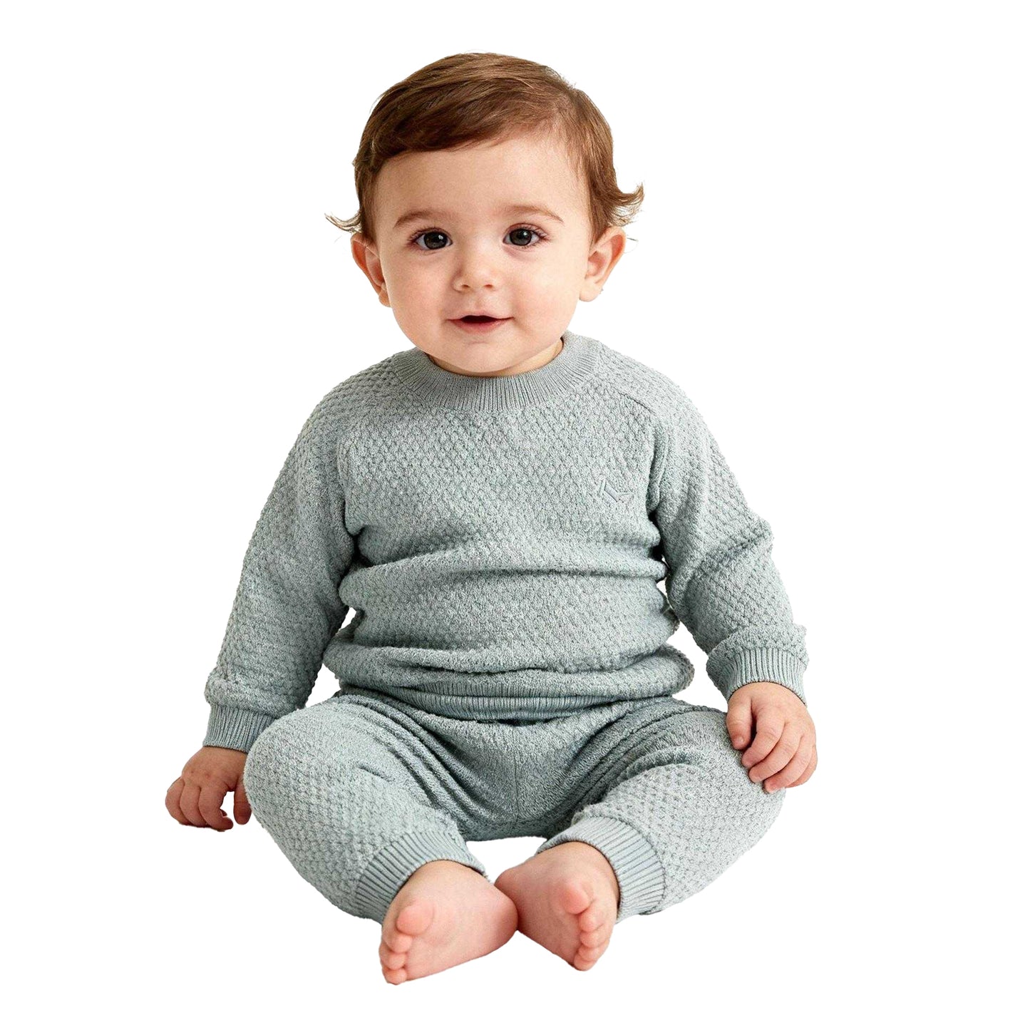 Baby Blue - Lifestyle - Jack Wills Baby Pointelle Loungewear Set