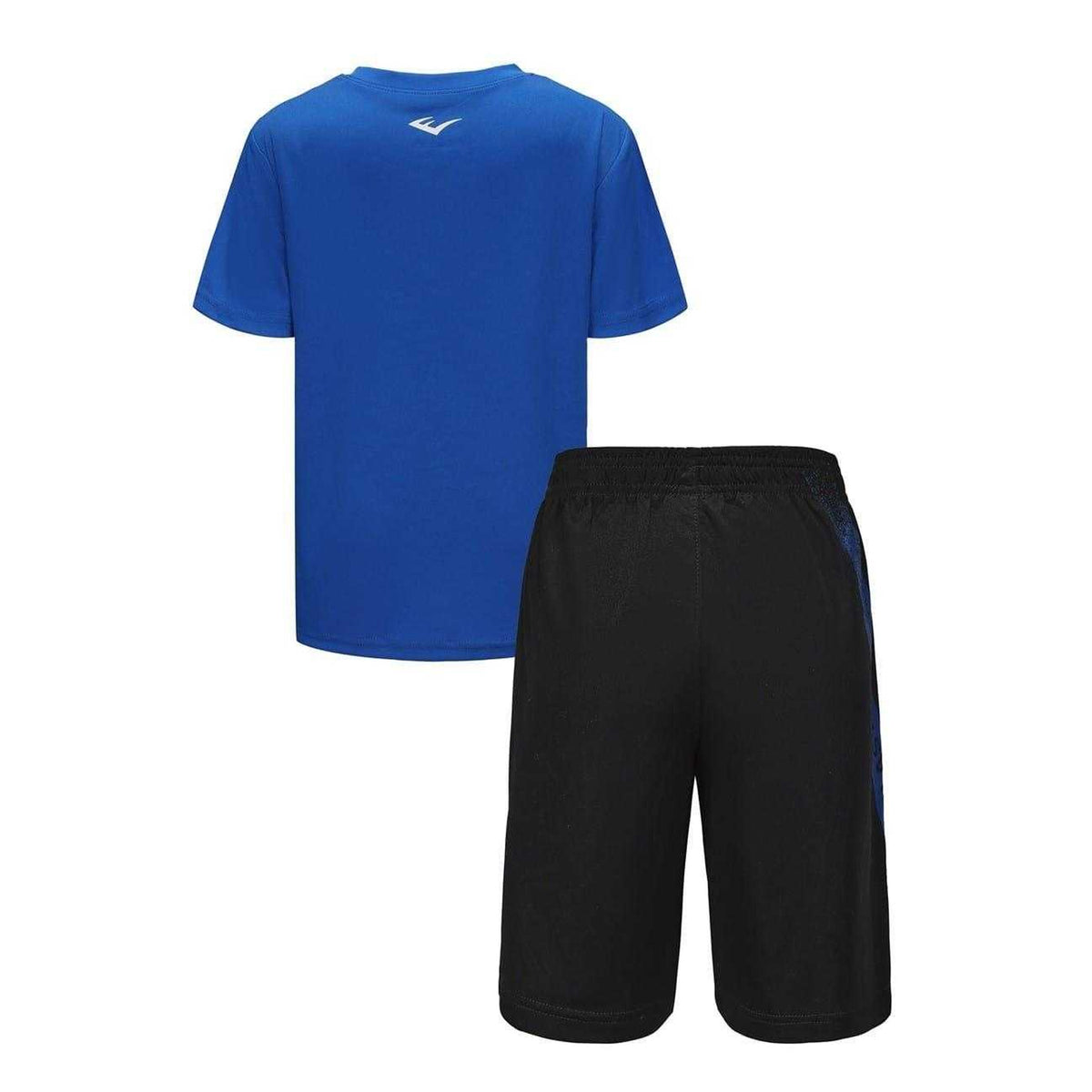 Team Royal Blue - Back - Everlast Boys Flex Logo T-Shirt & Shorts Set