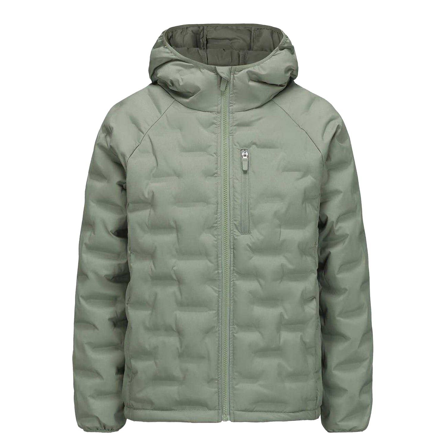 Khaki Green - Front - Karrimor Womens-Ladies Puffer Jacket