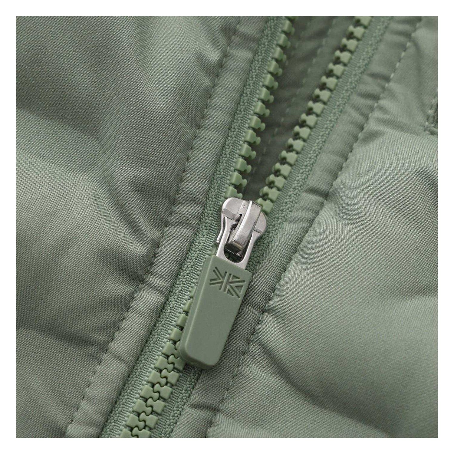 Khaki Green - Side - Karrimor Womens-Ladies Puffer Jacket