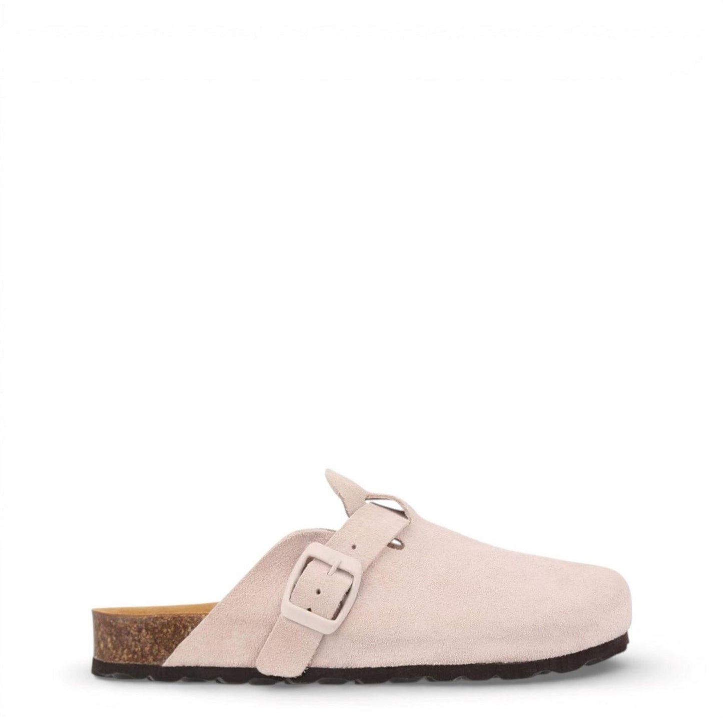 Soft Pink - Front - Jack Wills Womens-Ladies Leather Mule Sandals