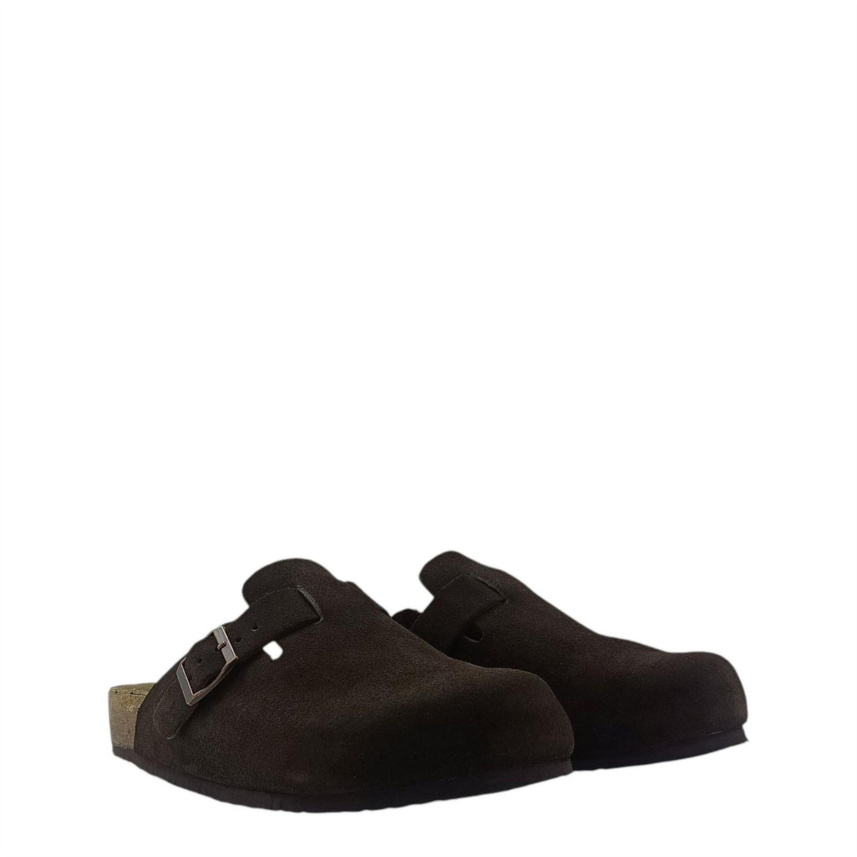 Brown - Side - Jack Wills Womens-Ladies Leather Mule Sandals
