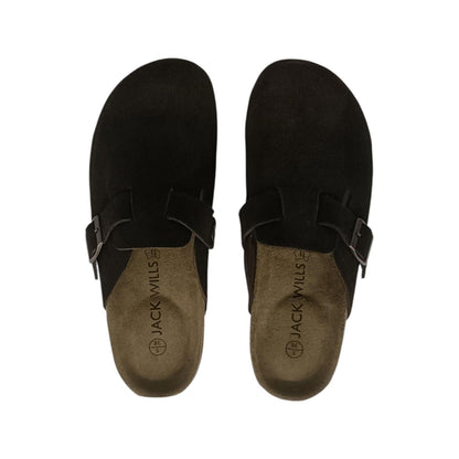 Brown - Pack Shot - Jack Wills Womens-Ladies Leather Mule Sandals