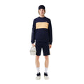 Navy - Lifestyle - Lacoste Unisex Adult Colour Block Crew Neck Sweatshirt
