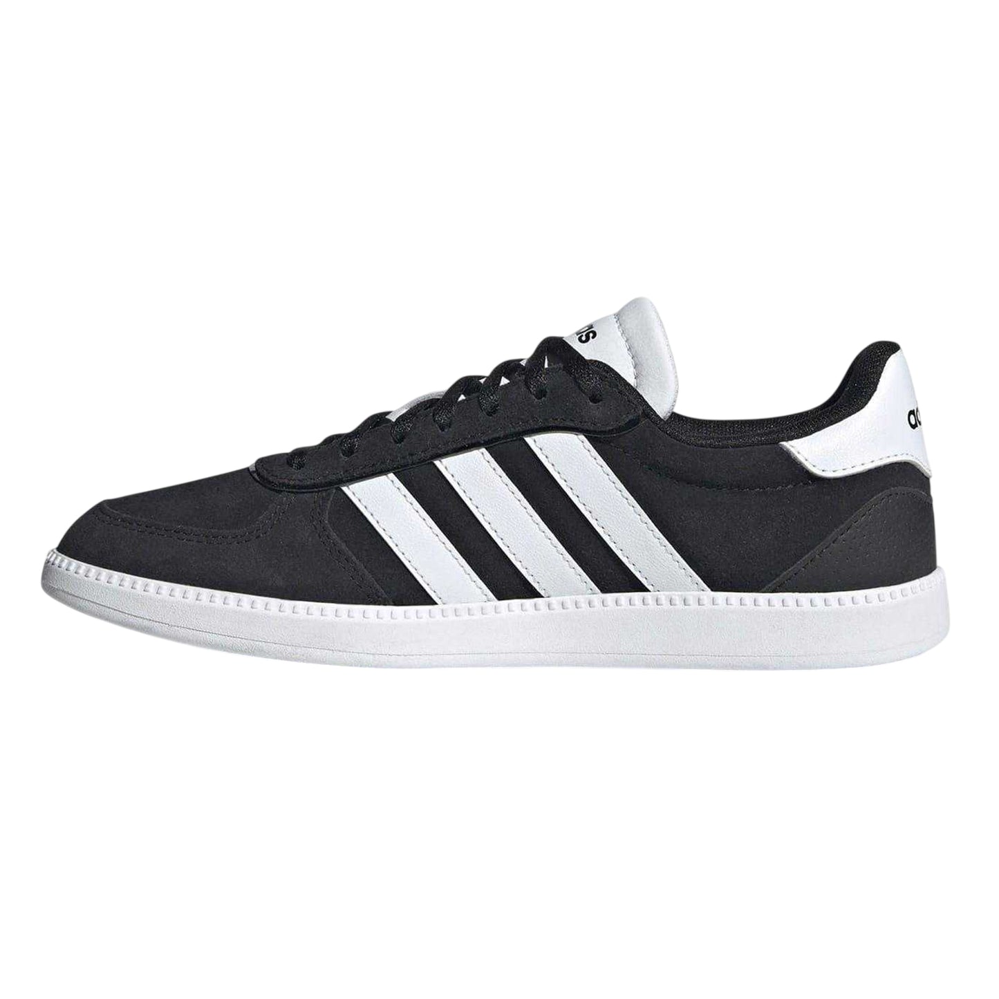 Navy-Pink-Gum - Side - Adidas Womens-Ladies Sleek Suede Trainers
