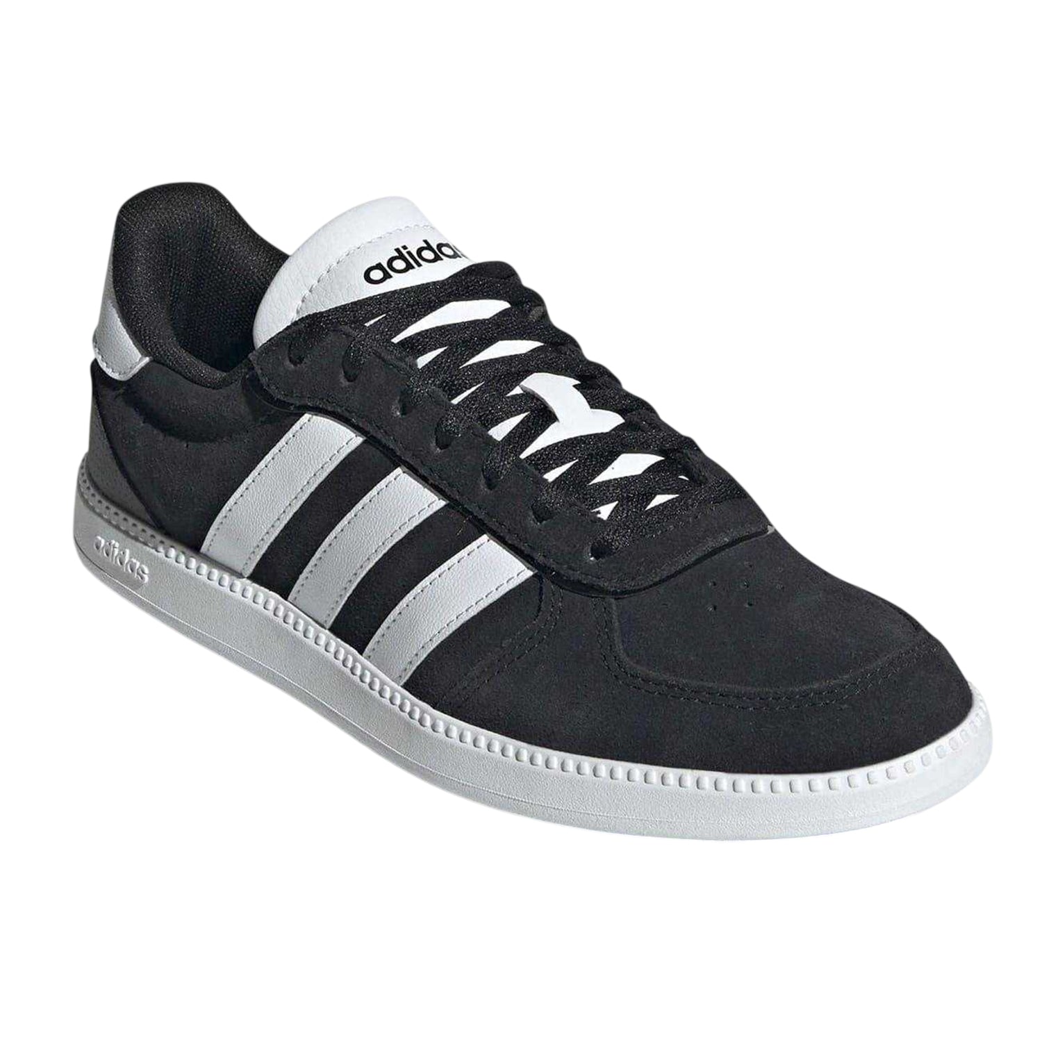 Navy-Pink-Gum - Pack Shot - Adidas Womens-Ladies Sleek Suede Trainers