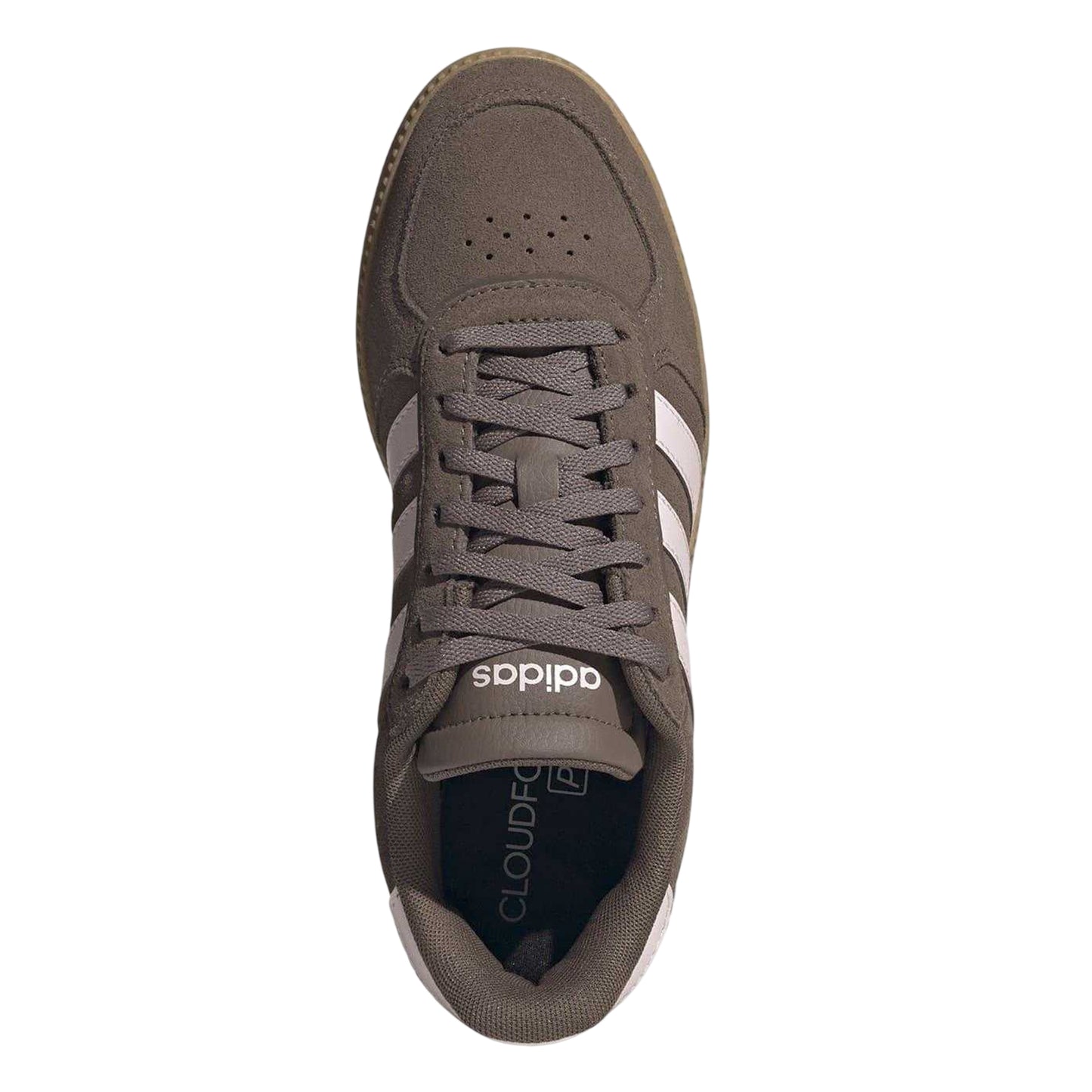 Brown-Pink - Lifestyle - Adidas Womens-Ladies Sleek Suede Trainers