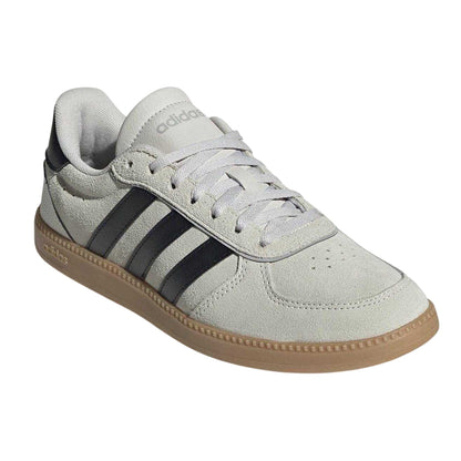 Beige - Pack Shot - Adidas Womens-Ladies Sleek Suede Trainers