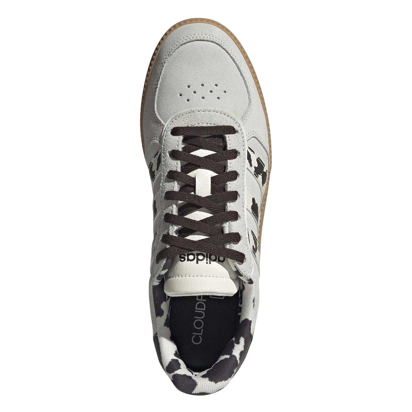 Off White - Lifestyle - Adidas Womens-Ladies Sleek Suede Trainers